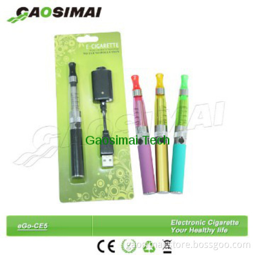 Huge vapor ego electronic cigarette ego ce5 blister kit